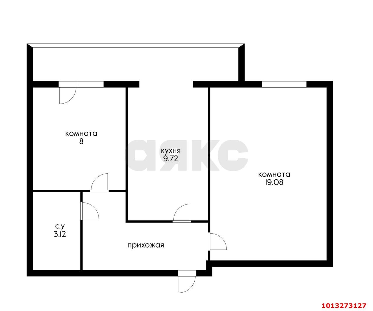 Фото №13: 2-комнатная квартира 52 м² - Краснодар, Западный внутригородской округ, ул. Одесская, 31