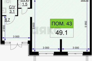 Фото №2: Торговое помещение 50 м² - Краснодар, мкр. жилой комплекс Ракурс, ул. имени Героя Ростовского, 8к3