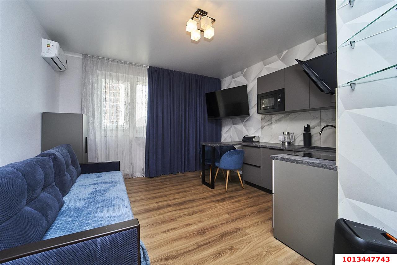 Фото №1: Студия 23 м² - Краснодар, Прикубанский внутригородской округ, мкр. Парк Победы, ул. Героя Пешкова, 14к1