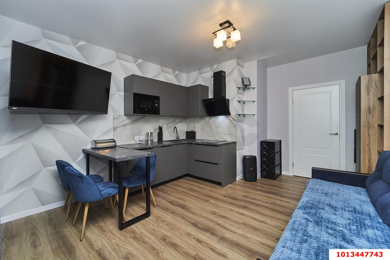 Фото №3: Студия 23 м² - Краснодар, Прикубанский внутригородской округ, мкр. Парк Победы, ул. Героя Пешкова, 14к1