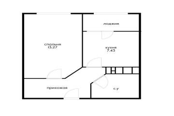 Фото №1: 1-комнатная квартира 31 м² - Яблоновский, мкр. жилой комплекс Портрет, ул. Луговая, 7А