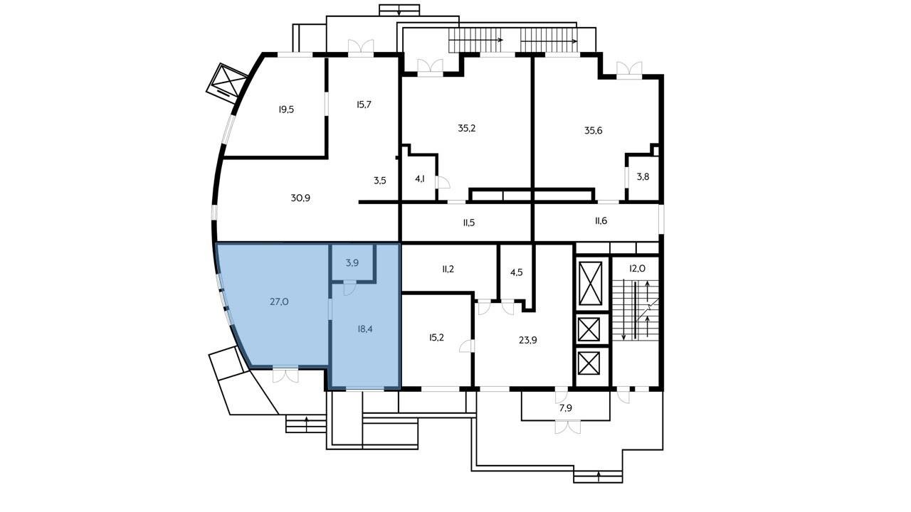 Фото №6: Коммерция 49 м² - Краснодар, Карасунский внутригородской округ, мкр. жилой комплекс Фреш, ул. имени Валерия Гассия, 4/7к3