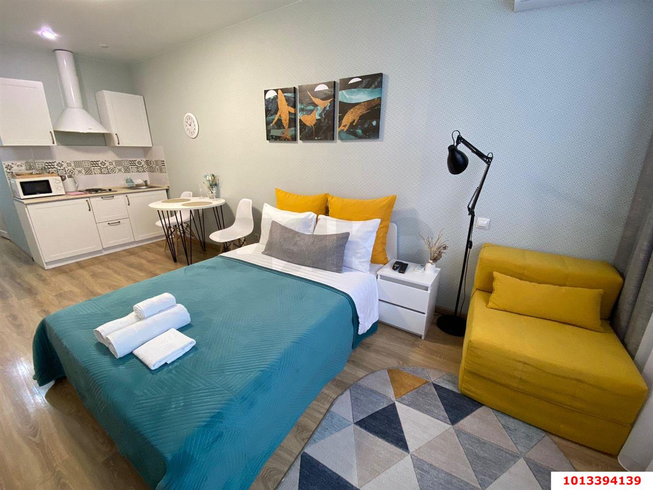 Фото №11: 1-комнатная квартира 48 м² - Краснодар, Прикубанский внутригородской округ, 2-я Площадка, мкр. жилой комплекс Кремлёвские Ворота, ул. Кореновская, 2к4