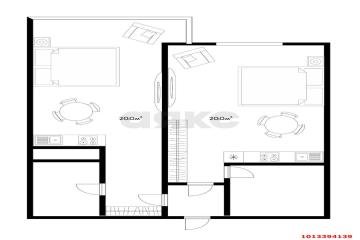 Фото №3: 1-комнатная квартира 48 м² - Краснодар, мкр. жилой комплекс Кремлёвские Ворота, ул. Кореновская, 2к4