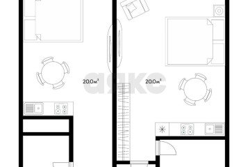 Фото №3: 1-комнатная квартира 48 м² - Краснодар, мкр. жилой комплекс Кремлёвские Ворота, ул. Кореновская, 2к4