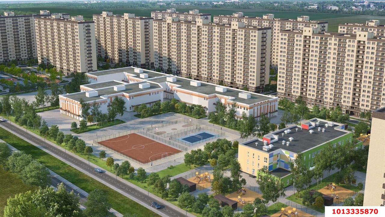 Фото №6: 1-комнатная квартира 36 м² - Краснодар, коттеджный  Николино Парк, ул. Лётчика Позднякова, 21