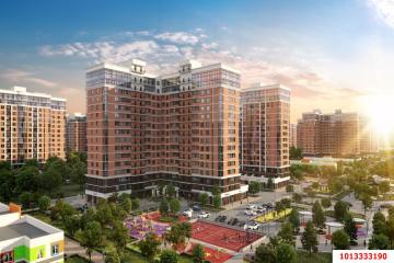 Фото №2: 1-комнатная квартира 39 м² - Краснодар, мкр. жилой комплекс Самолёт, ул. Западный Обход, 39/2к4