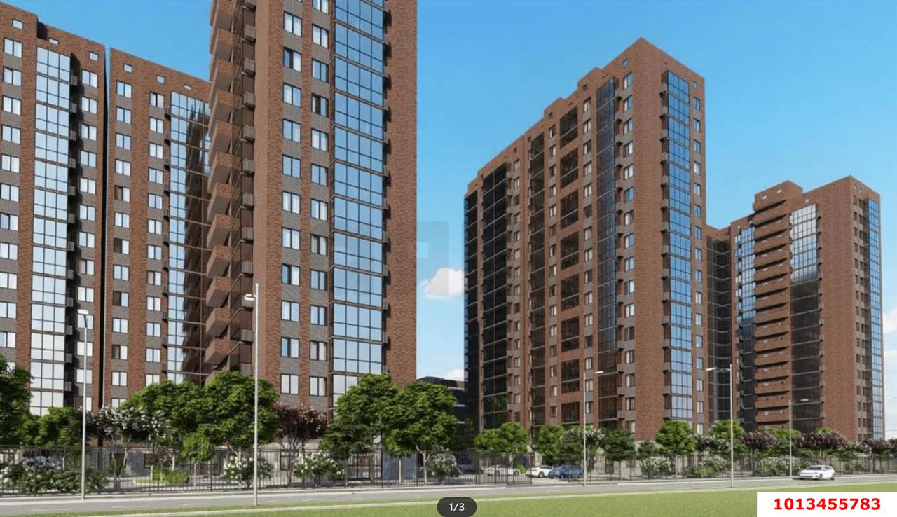 Фото №1: 1-комнатная квартира 38 м² - Краснодар, Прикубанский внутригородской округ, ул. Круговая, 4/1
