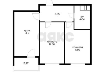 Фото №3: 2-комнатная квартира 52 м² - Краснодар, мкр. Россинского, б-р Адмиралтейский, 1