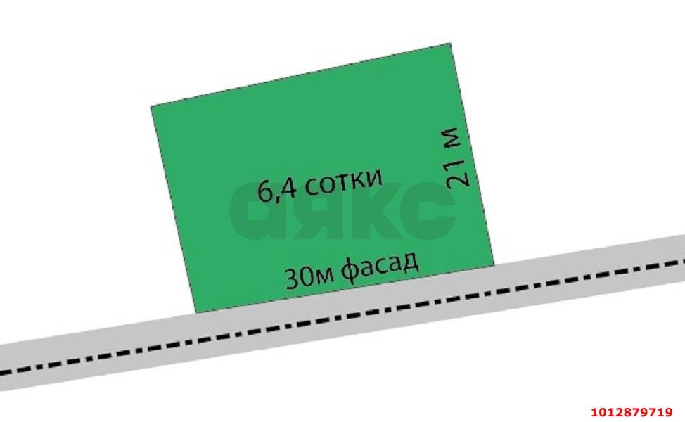 Фото №9: Земельный участок под ИЖС 6.4 сот. - Понежукай, ул. Южная, 5