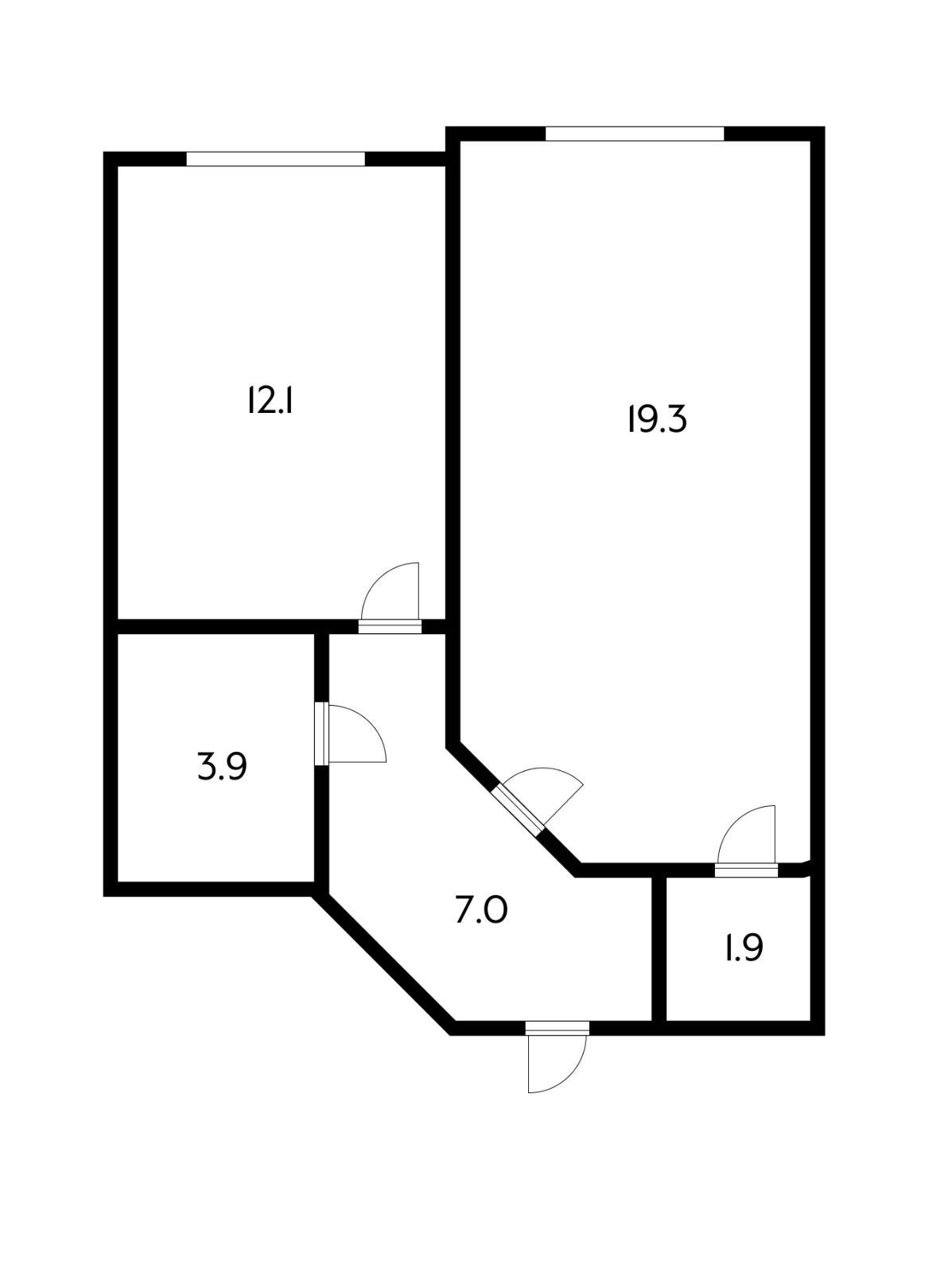 Фото №10: 1-комнатная квартира 44 м² - Краснодар, Прикубанский внутригородской округ, мкр. Новый, ул. 2-я Трудовая, 1