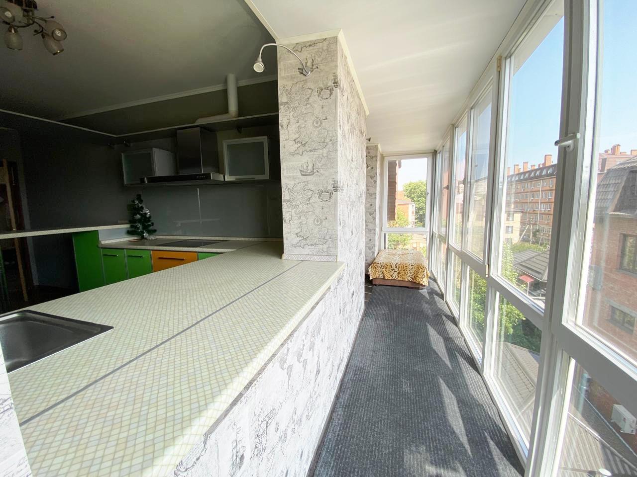 Фото №6: 2-комнатная квартира 80 м² - Краснодар, Прикубанский внутригородской округ, Калинино, мкр. Краевая Клиническая Больница, ул. Шпака, 28