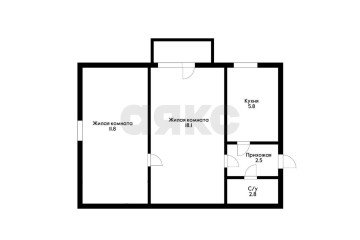 Фото №2: 2-комнатная квартира 43 м² - Краснодар, мкр. Фестивальный, ул. Гагарина, 145