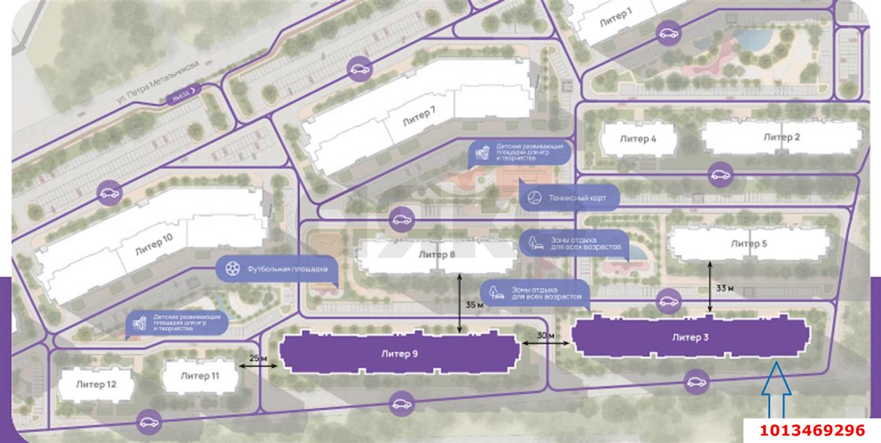 Фото №7: Торговое помещение 52 м² - Краснодар, жилой комплекс Лучший