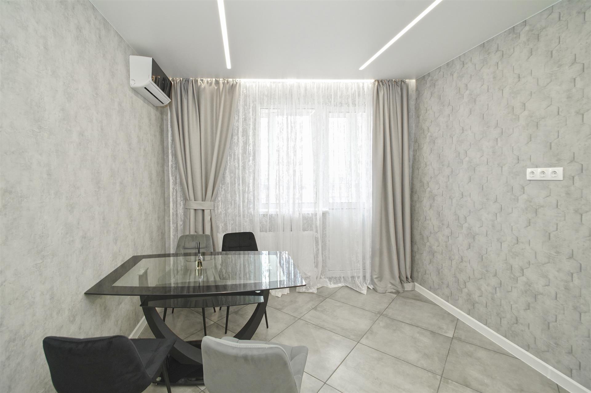 Фото №5: 1-комнатная квартира 43 м² - Краснодар, Прикубанский внутригородской округ, мкр. жилой комплекс Отражение, ул. Конгрессная, 41