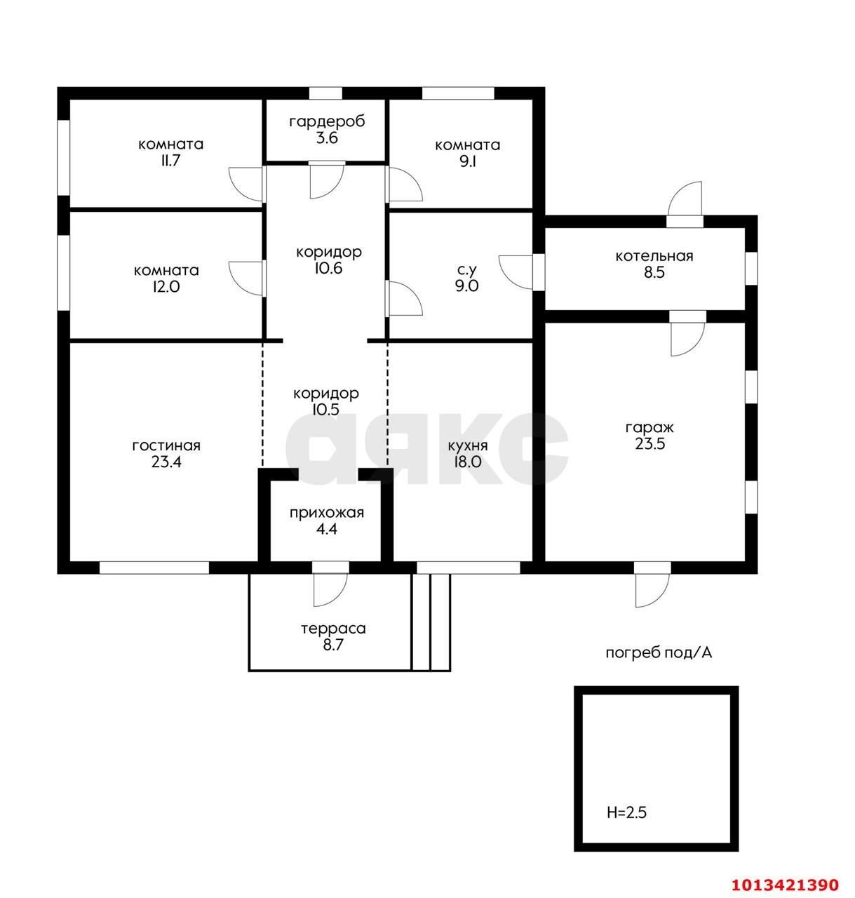 Фото №11: Дом 275 м² + 20.22 сот. - СНТ Радуга, мкр. Прикубанский внутригородской округ, ул. Озёрная