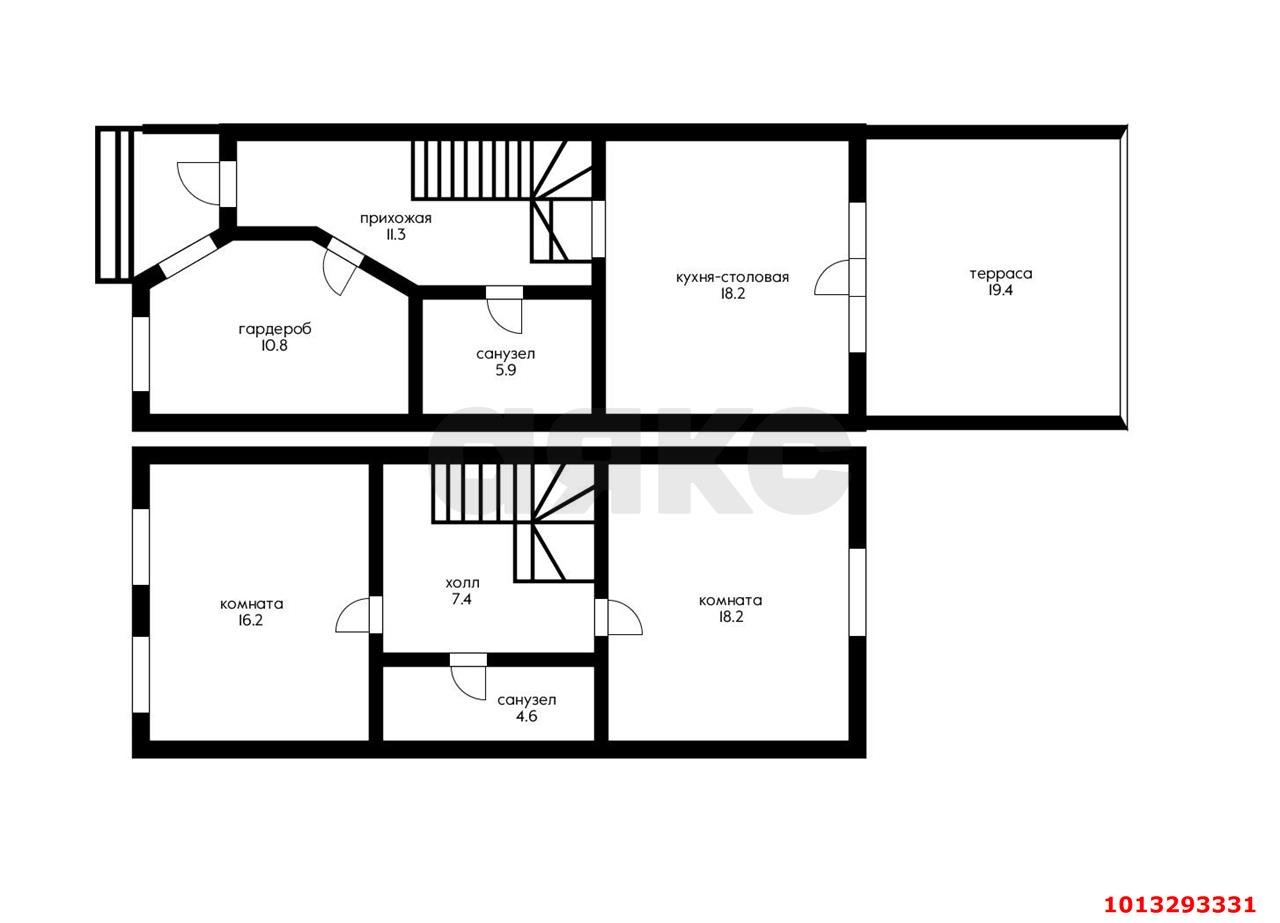 Фото №20: Дом 95 м² + 1.5 сот. - Краснодар, Прикубанский внутригородской округ, мкр. КП Греция, ул. Оливковая, 1к63