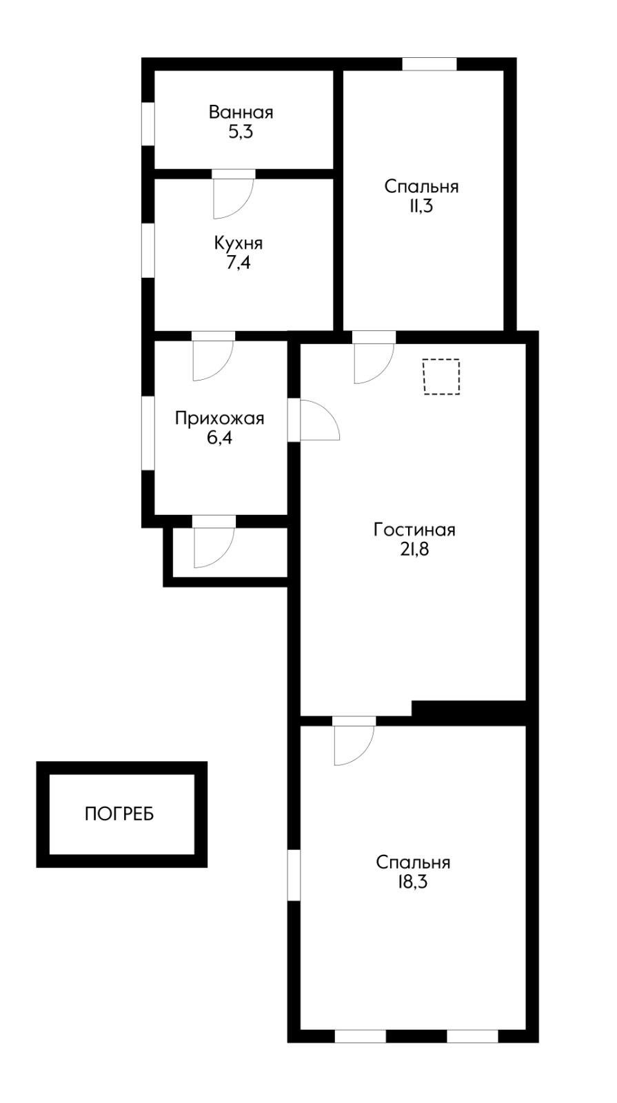 Фото №10: Дом 70 м² + 3.9 сот. - Краснодар, Прикубанский внутригородской округ, мкр. 2-я Площадка, ул. им. Нахимова, 38