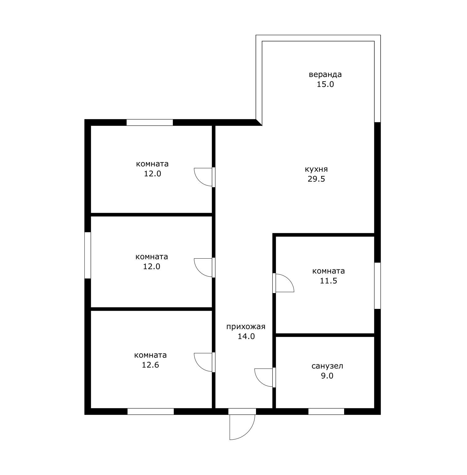 Фото №8: Дом 115 м² + 5 сот. - Старокорсунская, мкр. Карасунский внутригородской округ, ул. Полевая, 12