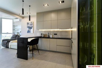 Фото №3: 1-комнатная квартира 56 м² - Краснодар, мкр. жилой комплекс Седьмой Континент, ул. Совхозная, 1к5