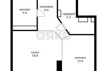 Фото №3: 1-комнатная квартира 50 м² - Краснодар, мкр. Черёмушки, ул. Ставропольская, 213