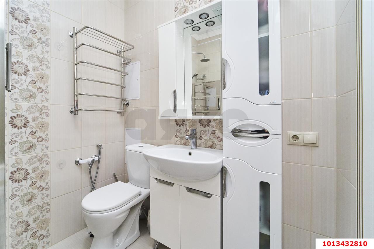 Фото №8: 1-комнатная квартира 40 м² - Краснодар, Западный внутригородской округ, Фестивальный, мкр. жилой комплекс Аврора Парк, ул. Шоссе Нефтяников, 22к2