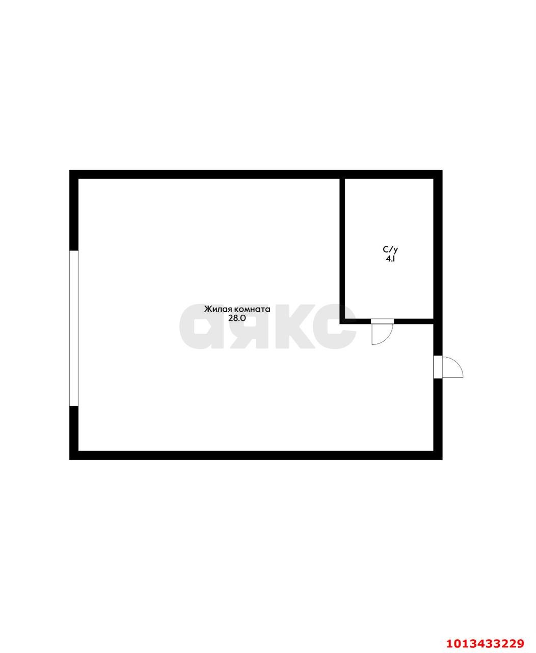 Фото №17: Студия 32 м² - Краснодар, Калинино, ул. Российская, 420