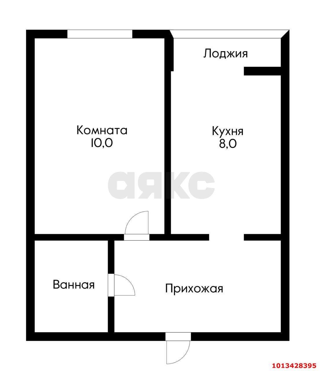 Фото №20: 1-комнатная квартира 30 м² - Краснодар, Парк Победы, ул. Героя Пешкова, 14