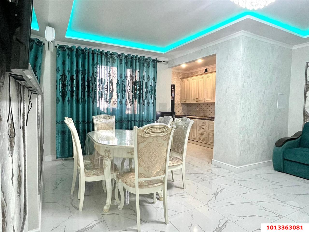 Фото №2: 3-комнатная квартира 76 м² - Краснодар, Молодёжный, Прикубанский внутригородской округ, мкр. жилой комплекс Талисман, ул. Душистая, 54/А