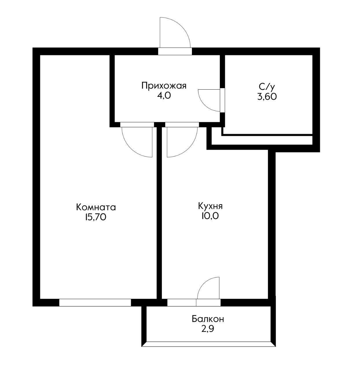 Фото №12: 1-комнатная квартира 37 м² - Краснодар, ЖК Красная Площадь, Прикубанский внутригородской округ, мкр. жилой комплекс Нeo-квартал Красная Площадь, ул. им. Мурата Ахеджака, 12