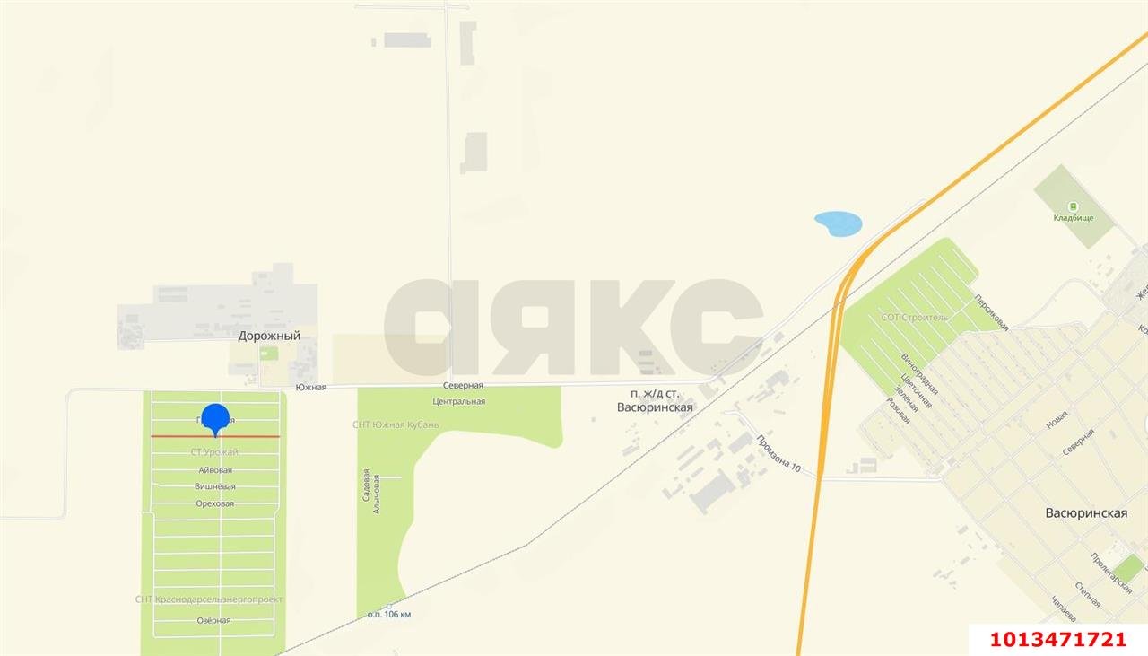 Фото №3: Земельный участок 8 сот. - Дорожный, мкр. Карасунский внутригородской округ