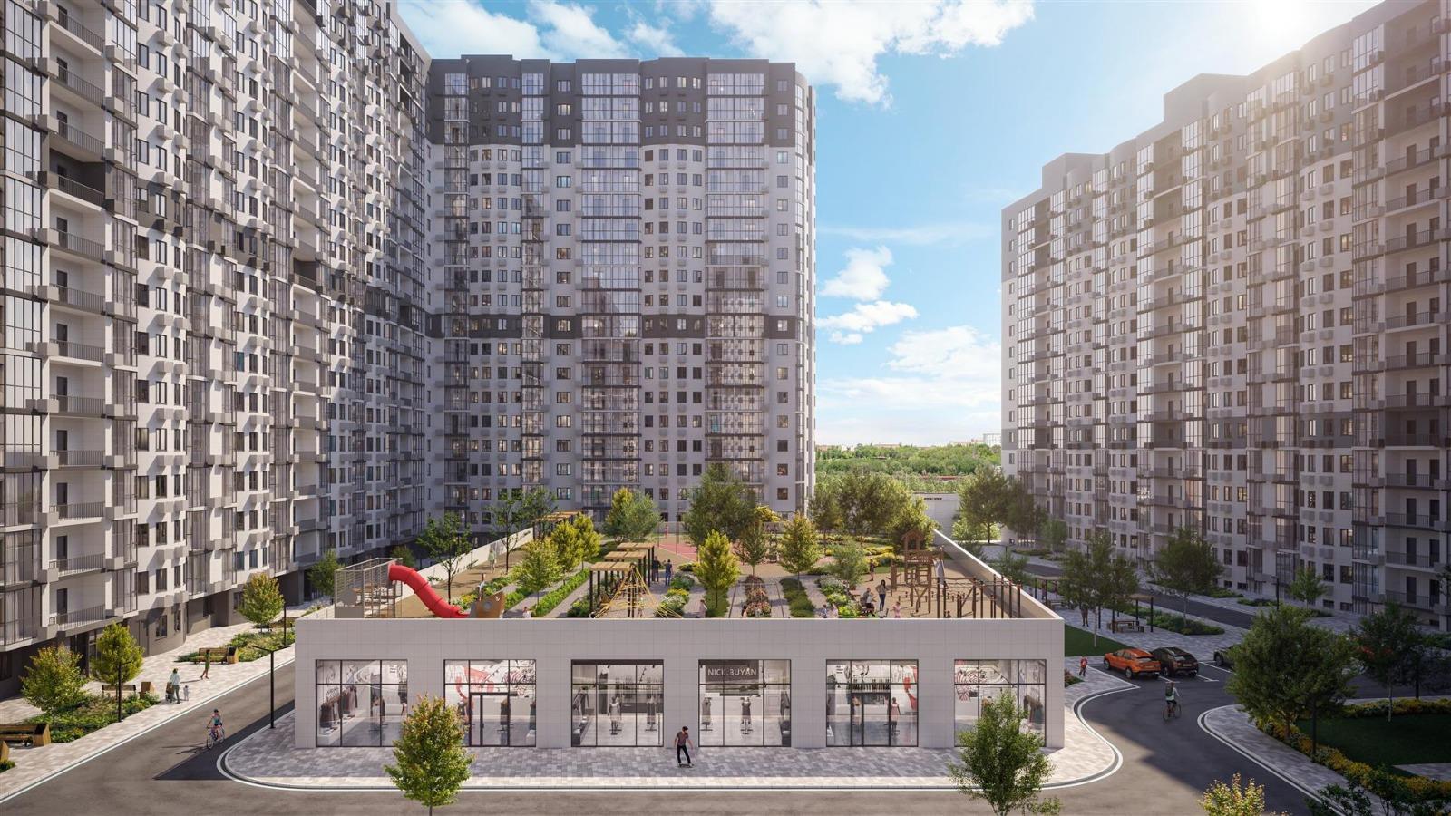 Фото №2: 3-комнатная квартира 112 м² - Краснодар, ЖК Альфа, Хлопчато-бумажный Комбинат, жилой комплекс Кино, мкр. Карасунский внутригородской округ, ул. Уральская, 100/5