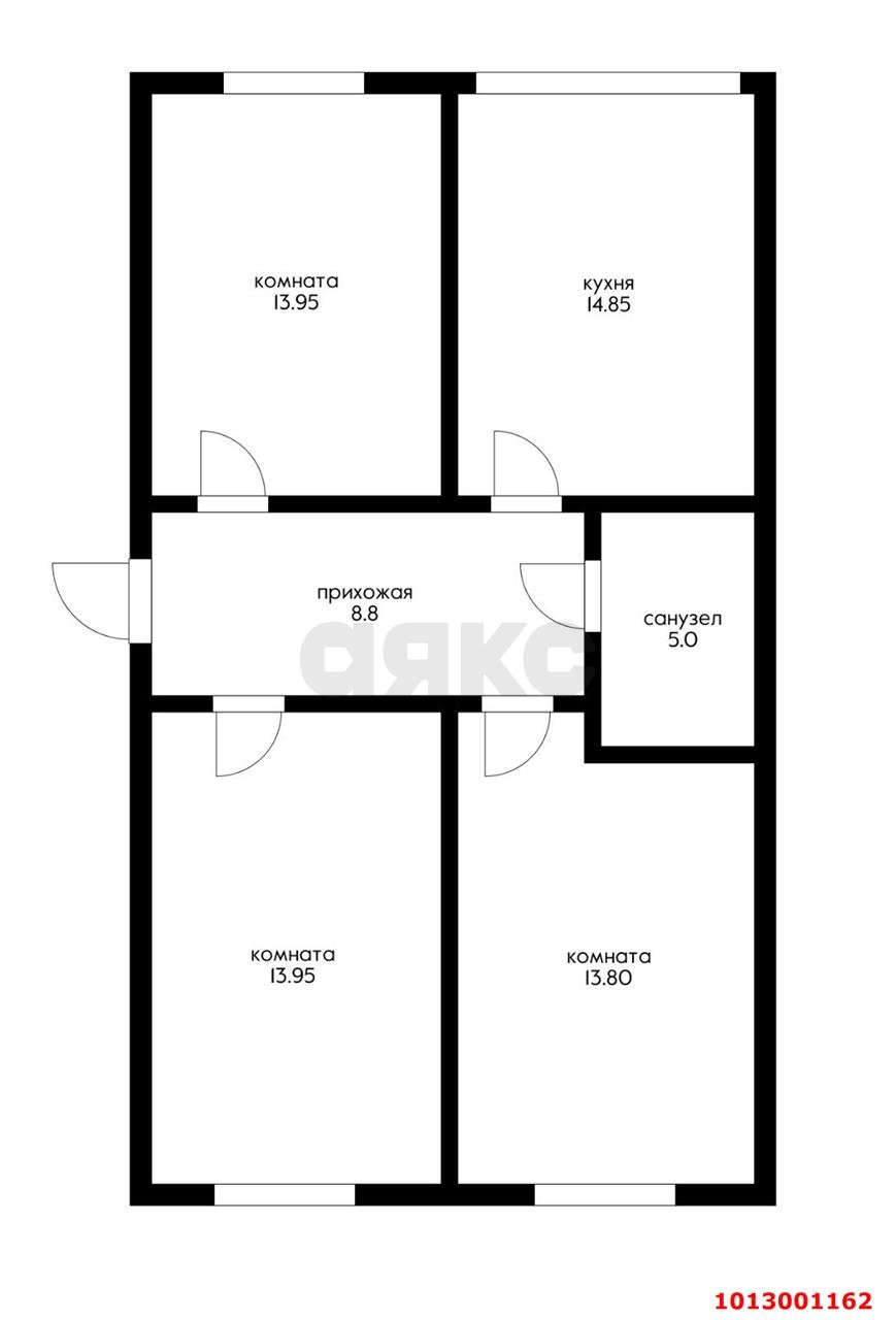 Фото №8: Дом 70 м² + 3 сот. - Механизатор, мкр. Северный массив, ул. Виноградная, 462