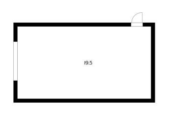 Фото №1: Коммерция 19 м² - Краснодар, мкр. Московский, ул. Карякина, 27