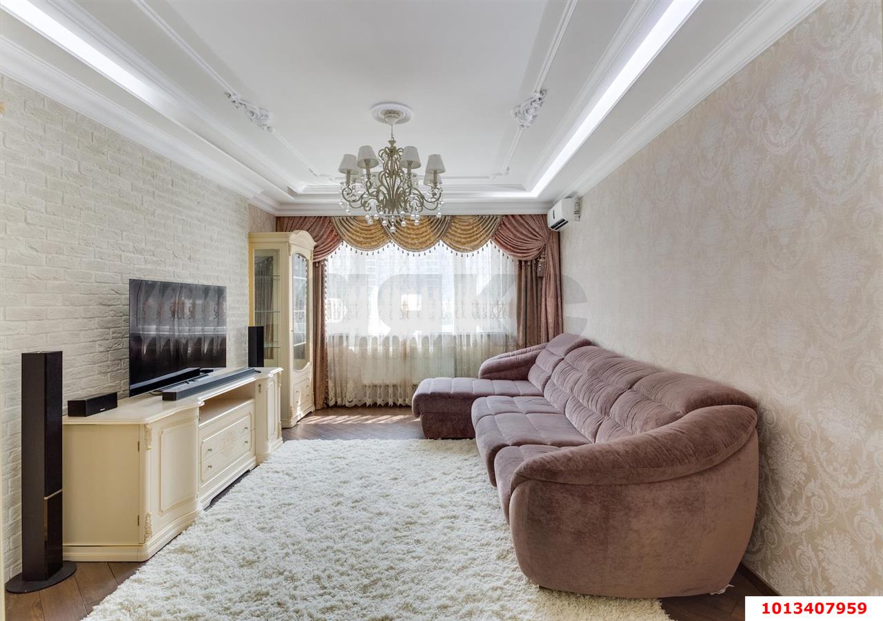 Фото №5: 3-комнатная квартира 120 м² - Краснодар, жилой комплекс Достоевский, Прикубанский внутригородской округ, мкр. 40 лет Победы, ул. Достоевского, 84