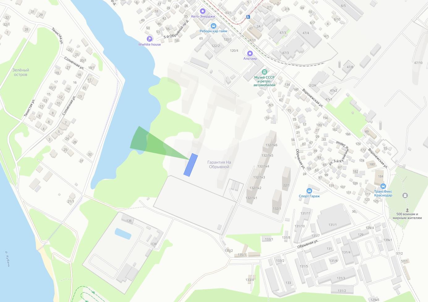 Фото №12: Студия 22 м² - Краснодар, Центральный внутригородской округ, мкр. Черёмушки, ул. Обрывная, 132/1