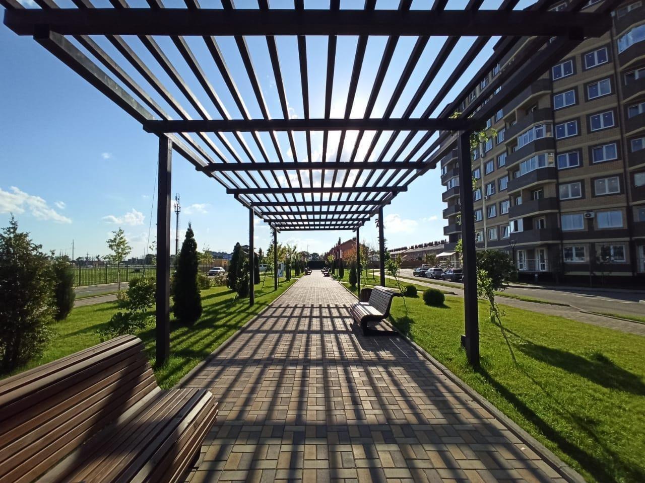 Фото №2: 1-комнатная квартира 37 м² - Краснодар, Прикубанский внутригородской округ, мкр. жилой комплекс Дыхание, ул. Лётчика Позднякова, 2к19