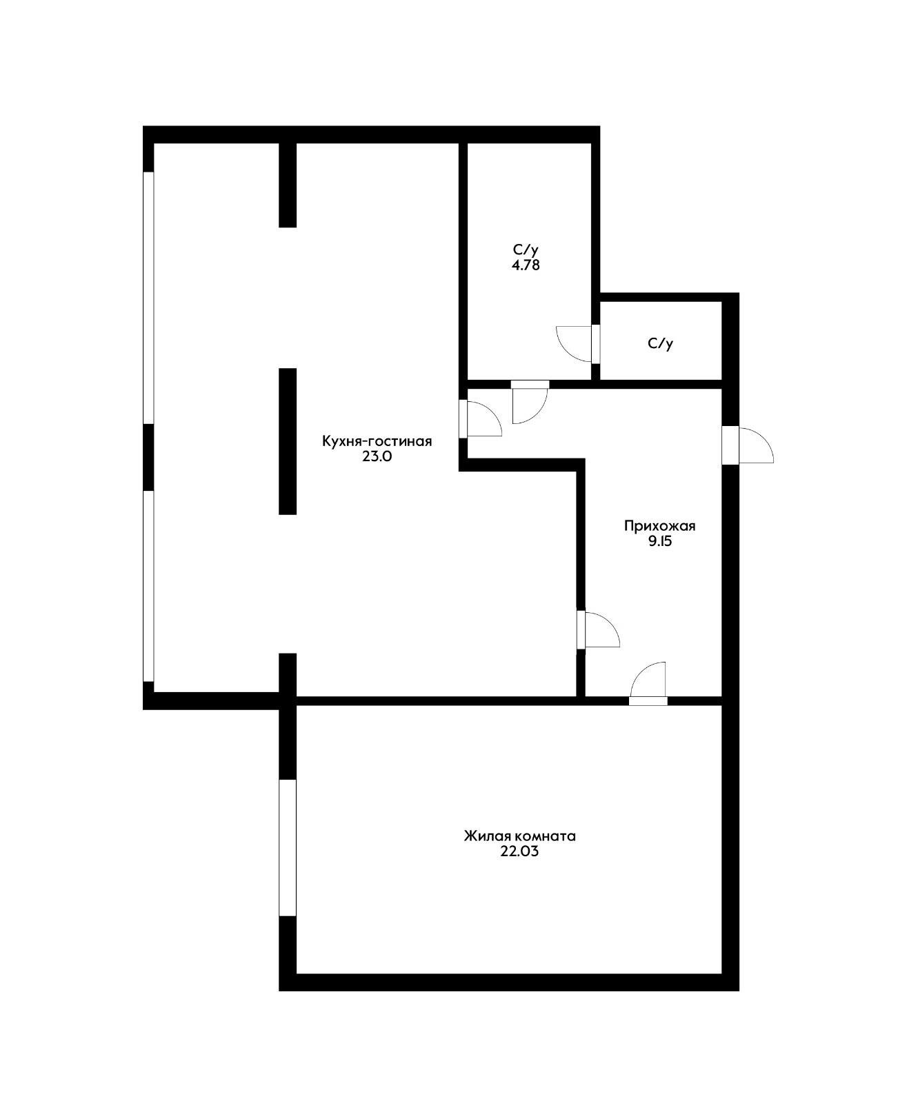 Фото №14: 2-комнатная квартира 60 м² - Краснодар, Прикубанский внутригородской округ, Круглик, мкр. Школьный, ул. Школьная, 11/1