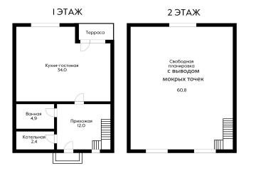 Фото №2: Дом 114 м² - Ленина, мкр. территория ДНТ Виктория, ул. Краснодарская, 8