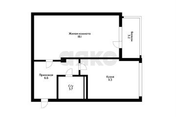 Фото №1: 1-комнатная квартира 42 м² - Краснодар, мкр. Музыкальный, ул. имени Сергея Есенина, 94
