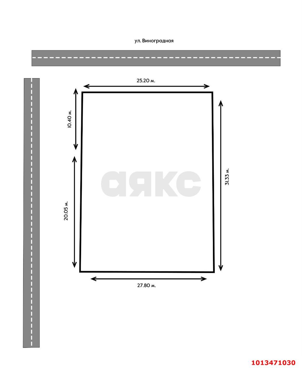 Фото №1: Земельный участок 8.19 сот. - Октябрьский, Прикубанский внутригородской округ, ст Краснодарсельмаш, ул. Персиковая, 22