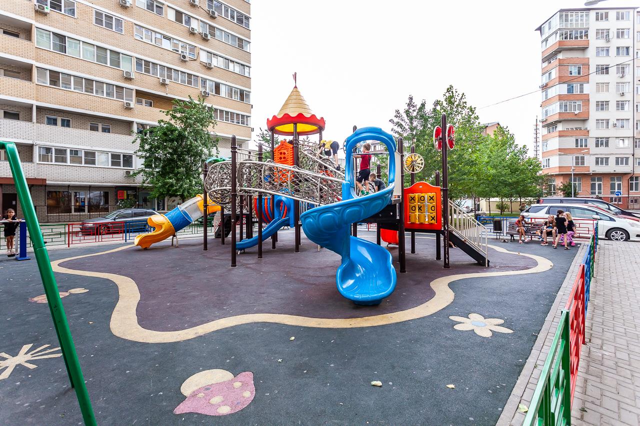 Фото №10: 1-комнатная квартира 45 м² - Краснодар, Прикубанский внутригородской округ, Музыкальный, ЖК Акварели, мкр. имени Петра Метальникова, ул. Петра Метальникова, 3/1к1