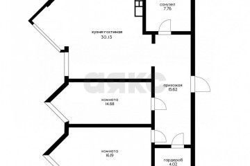 Фото №2: 3-комнатная квартира 89 м² - Краснодар, ж/м Пашковский, ул. Леонида Лаврова, 4