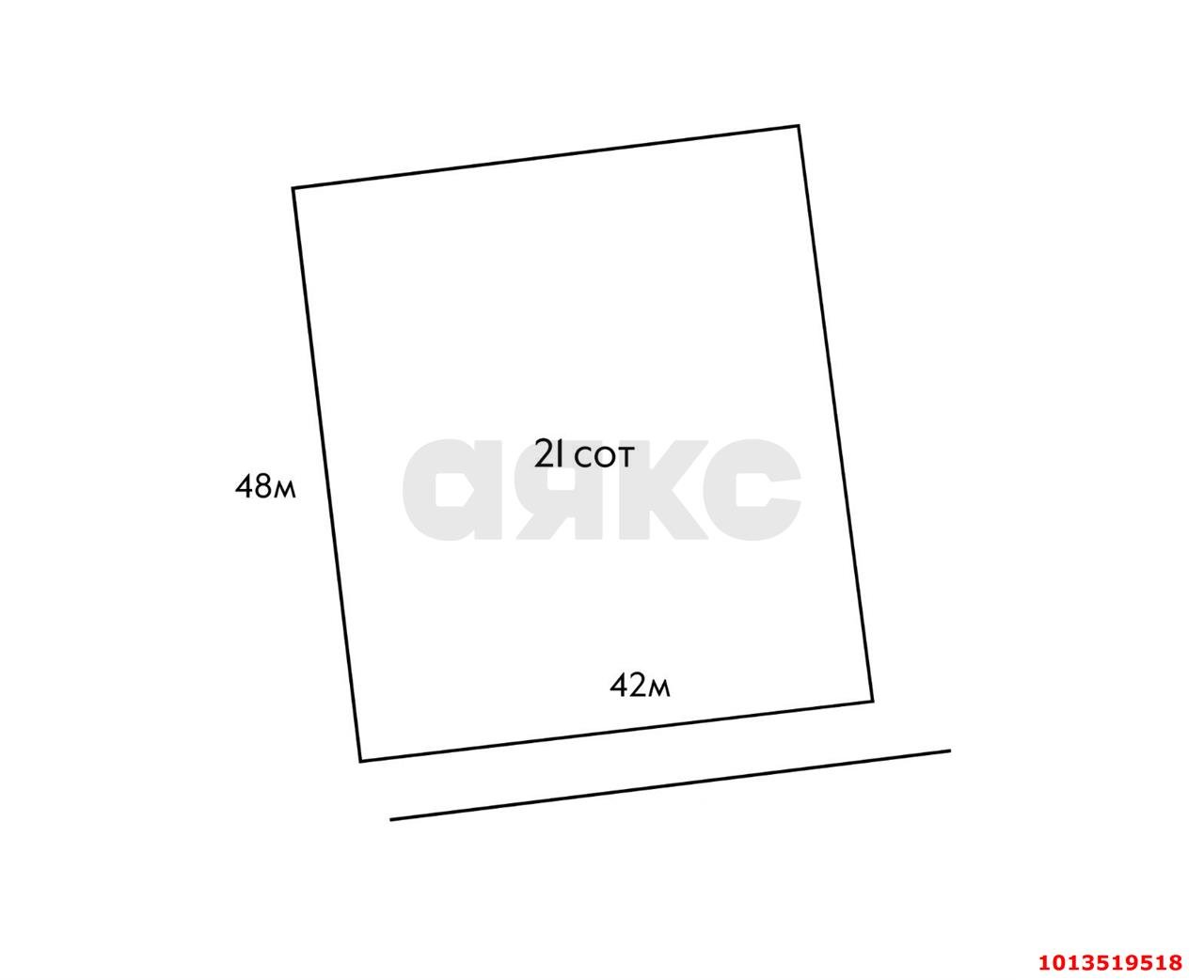 Фото №6: Земельный участок 21 сот. - Ленина, Карасунский внутригородской округ, п. коттеджный  Приморский, ул. Шереметьевская, 195