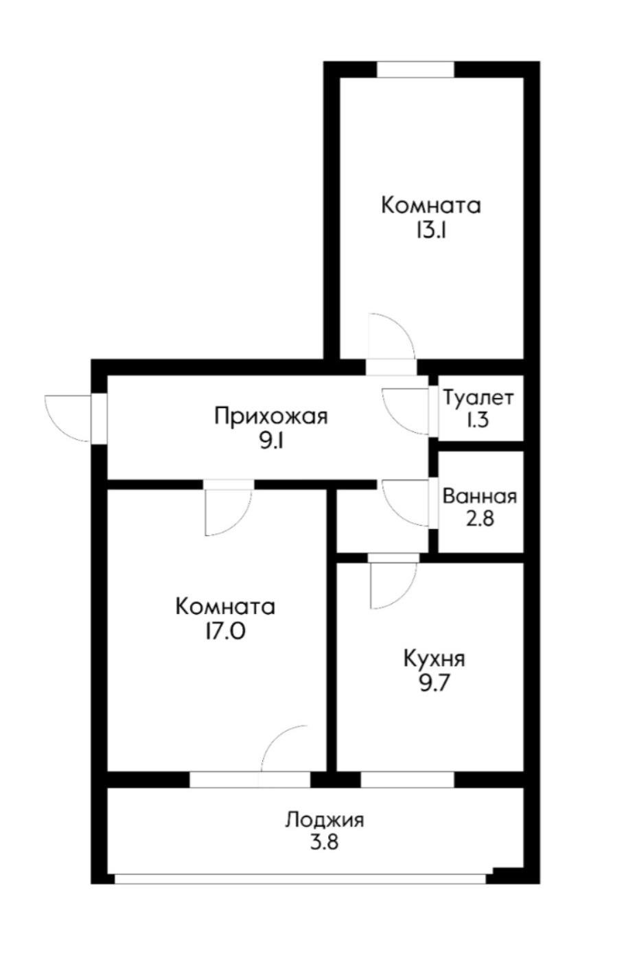 Фото №10: 2-комнатная квартира 53 м² - Краснодар, мкр. Карасунский внутригородской округ, ул. Выгонная, 20