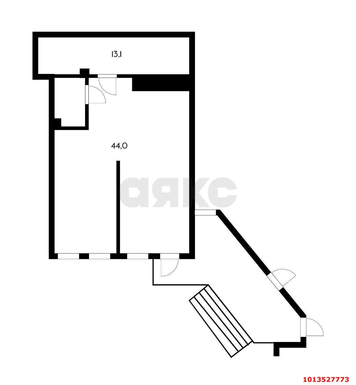 Фото №6: Торговое помещение 61 м² - Краснодар, жилой комплекс Статус, ул. Стасова, 10