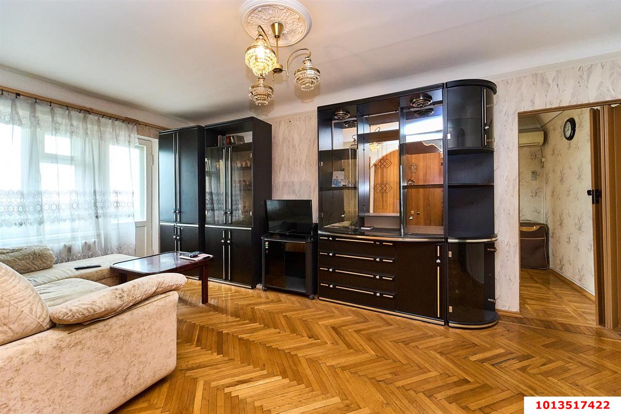 Фото №1: 2-комнатная квартира 50 м² - Краснодар, Центральный, ул. Будённого, 141