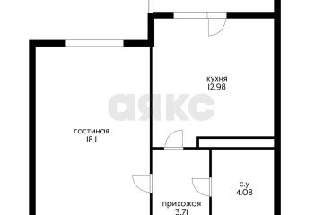 Фото №3: 1-комнатная квартира 42 м² - Краснодар, мкр. 3-й квартал, ул. Боспорская, 4