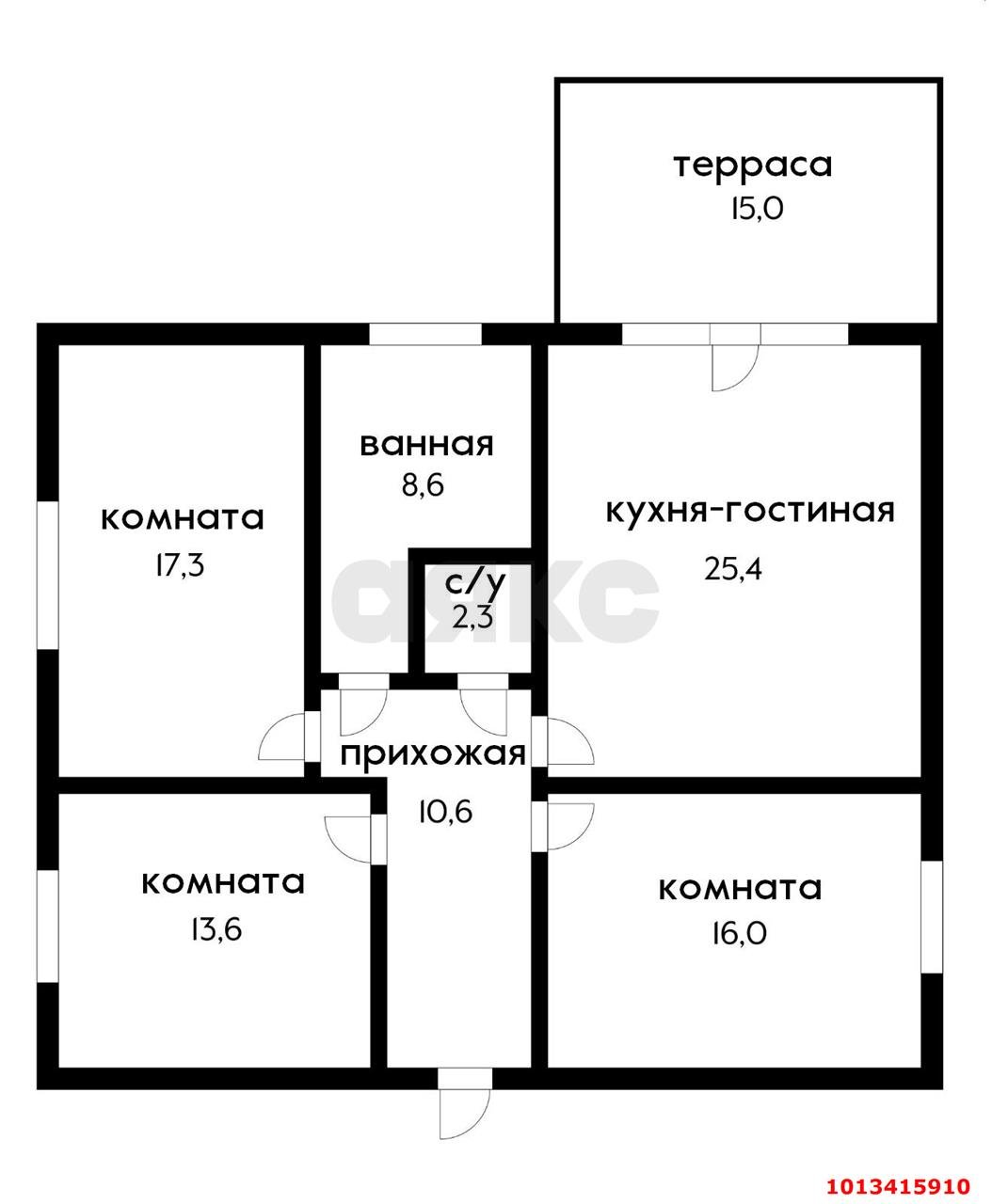 Фото №11: Дом 114 м² + 7.1 сот. - Старокорсунская, Карасунский внутригородской округ, 