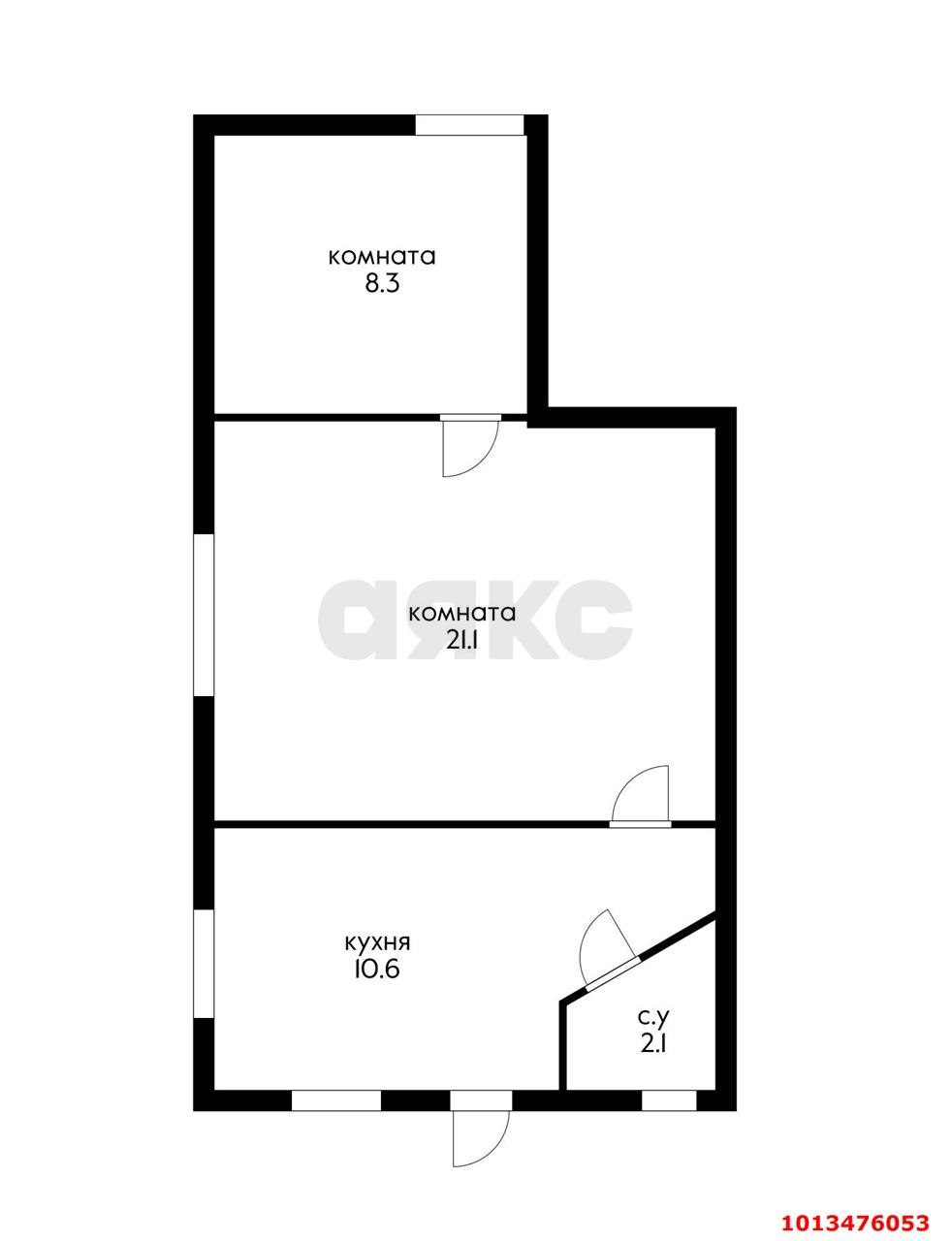 Фото №6: Часть дома 42 м² + 0.5 сот. - Краснодар, Западный внутригородской округ, ул. Тимирязева, 3